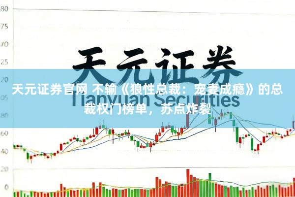 天元证券官网 不输《狼性总裁：宠妻成瘾》的总裁权门榜单，苏点炸裂